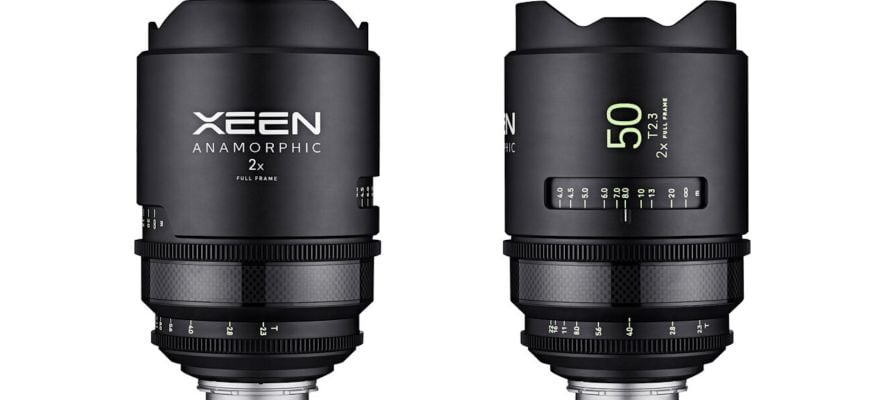 Xeen Anamorphic Lens Sideview 1300X750