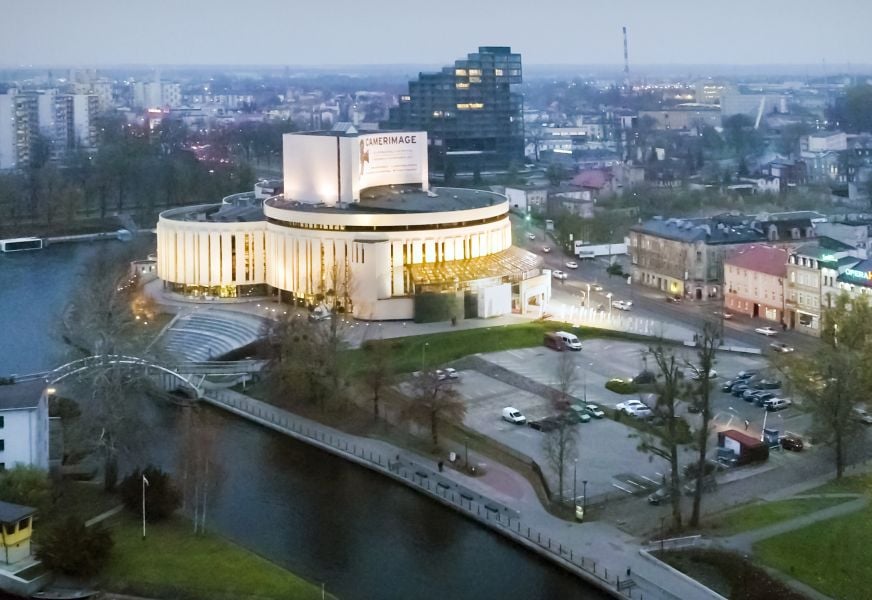 Camer Image 17 Establishing Poland Bydgoszcz Panorama 1 Opera House City Center Featured