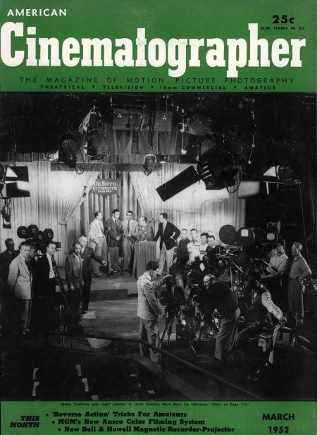 American Cinematographer Vol 33 1952 03