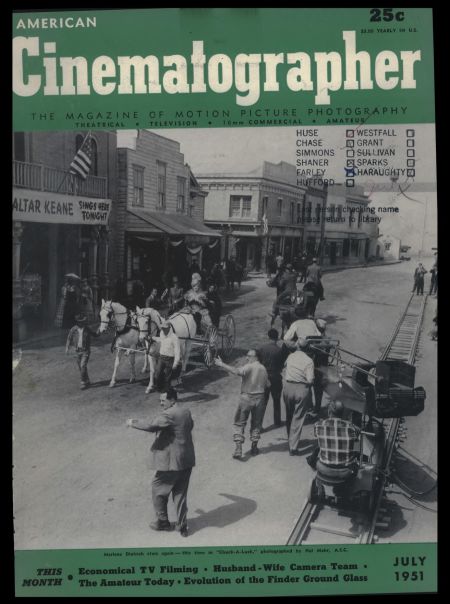 American Cinematographer Vol 32 1951 07